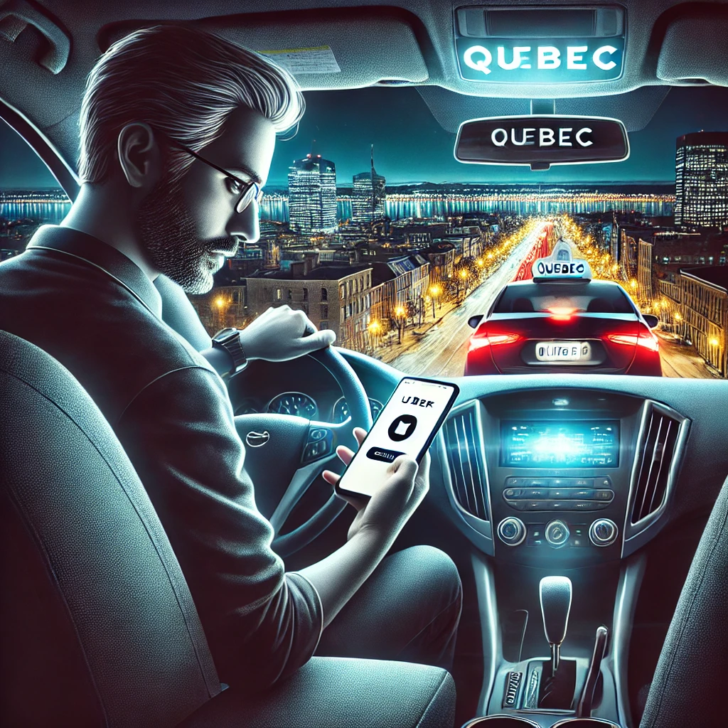 Uber au Québec : précarité et isolement des chauffeurs