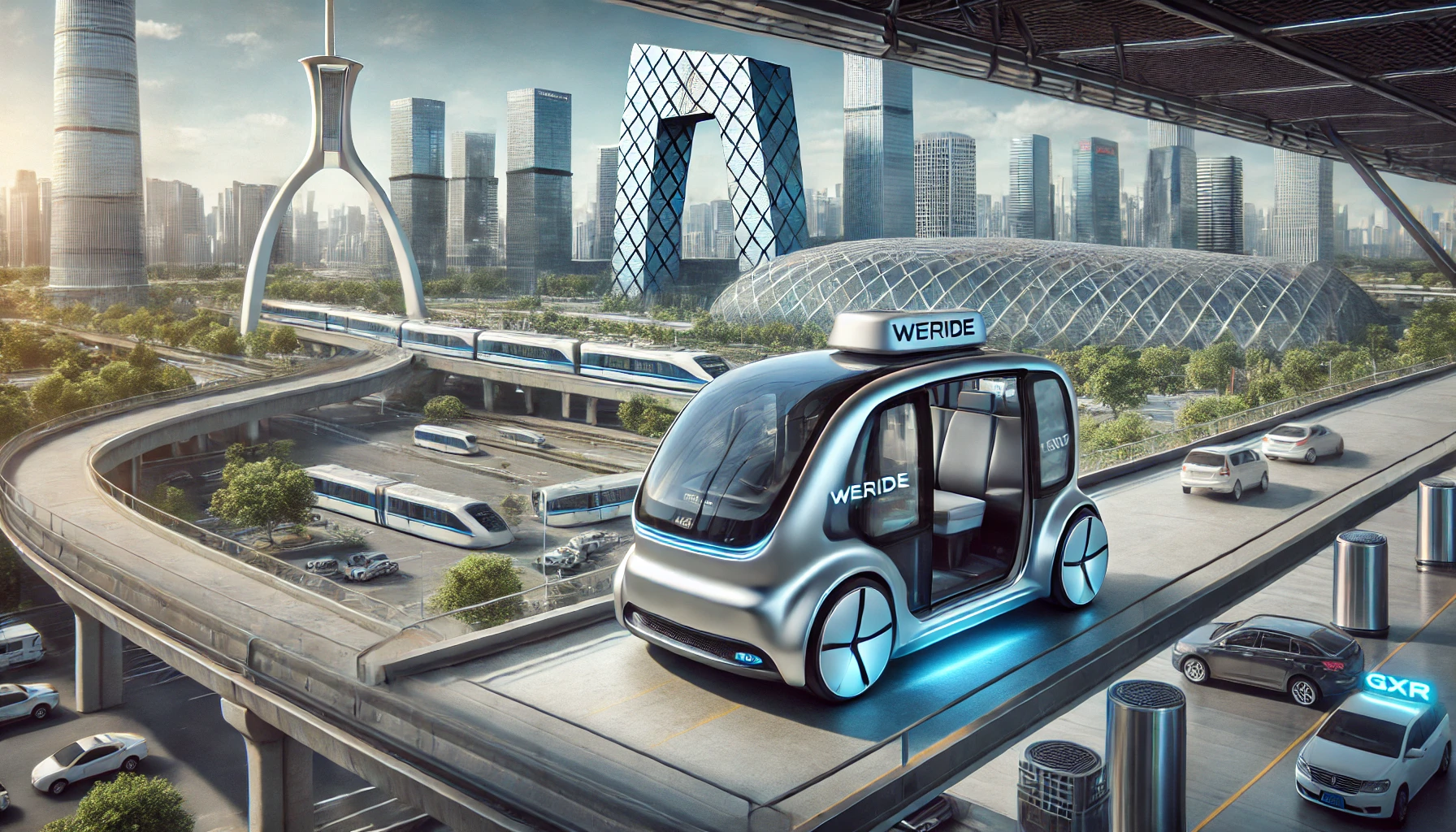 WeRide déploie son robotaxi GXR à Pékin