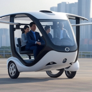 EHang autorisée à faire voler ses taxis autonomes avec passagers