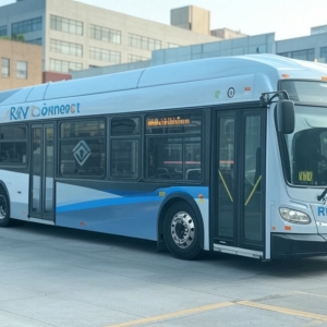 Lancement des bus Riv’Connect