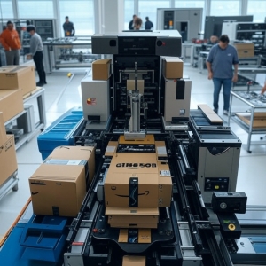 Amazon automatise l’emballage pour moins de déchets