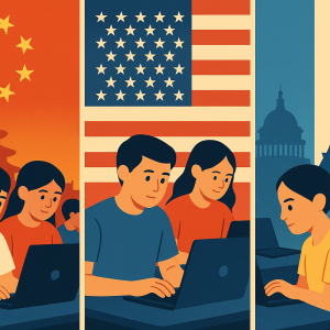 IA à l’école : Chine, USA, France, trois visions d’un enjeu stratégique