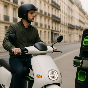 France – Heetch relance les scooters électriques à batteries échangeables