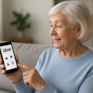 Uber adapte son application aux besoins des seniors