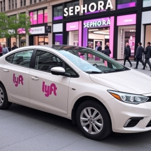 Sephora s’allie à Lyft aux USA
