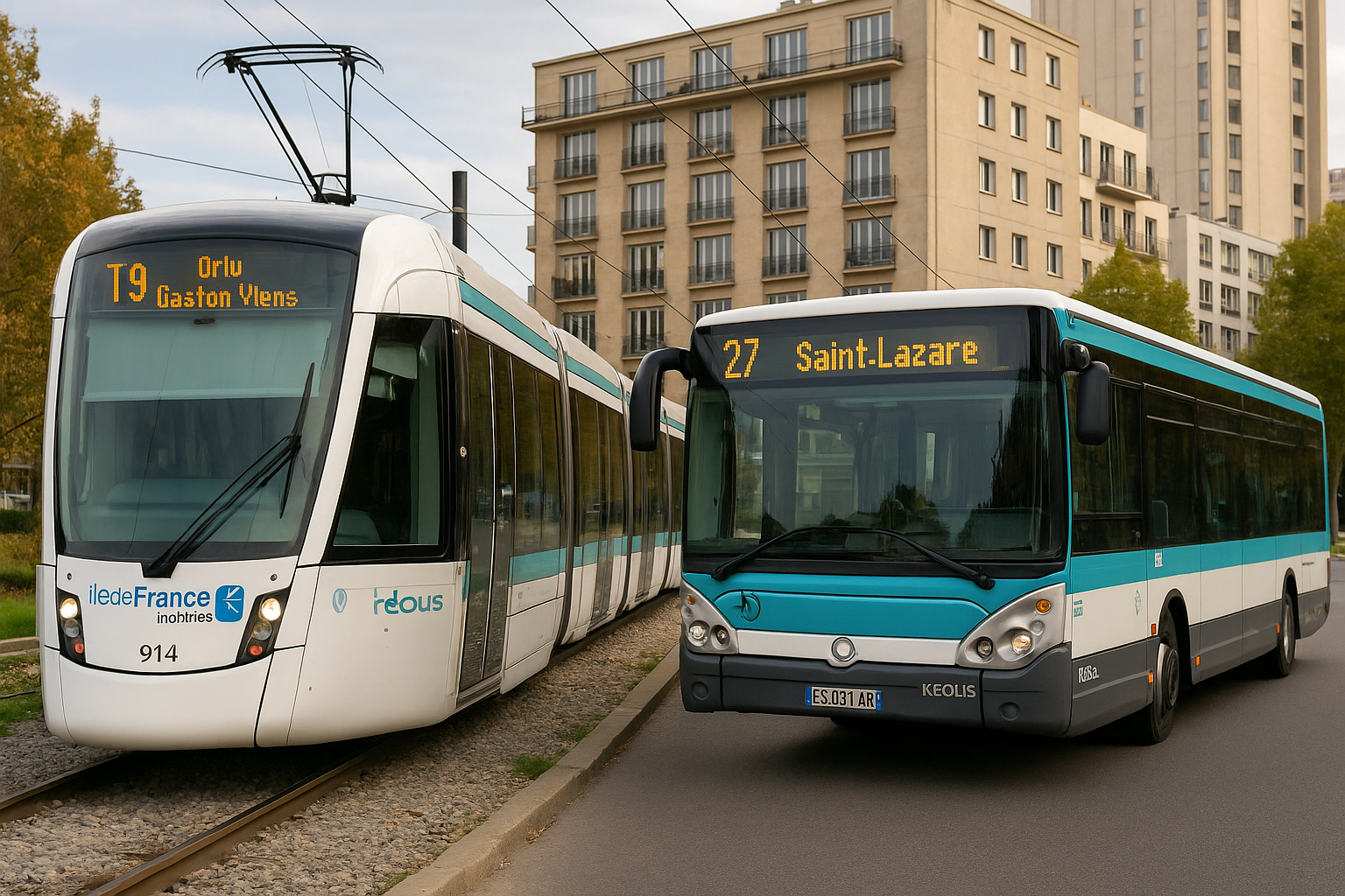 Keolis étend son réseau en Île-de-France