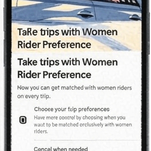Uber teste une option "conductrices" aux États-Unis