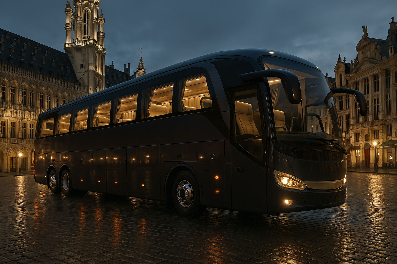Bruxelles bientôt desservie par un bus de nuit haut de gamme
