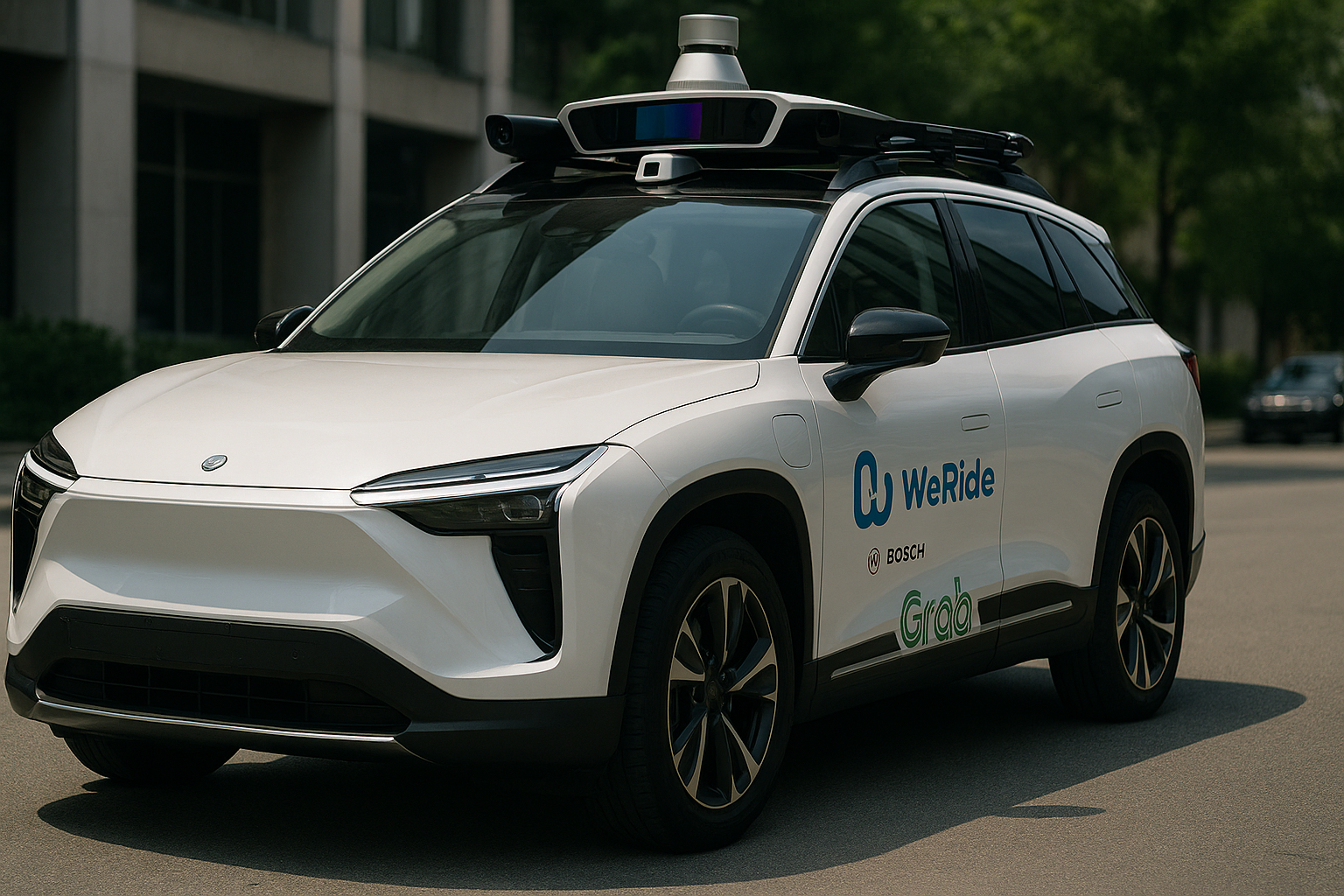 WeRide accélère avec Bosch et Grab