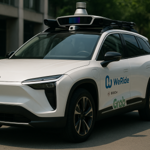 WeRide accélère avec Bosch et Grab