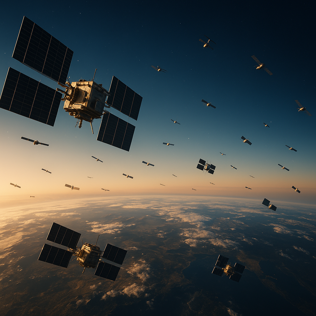 Musk vs Bezos : la bataille de l’Internet spatial