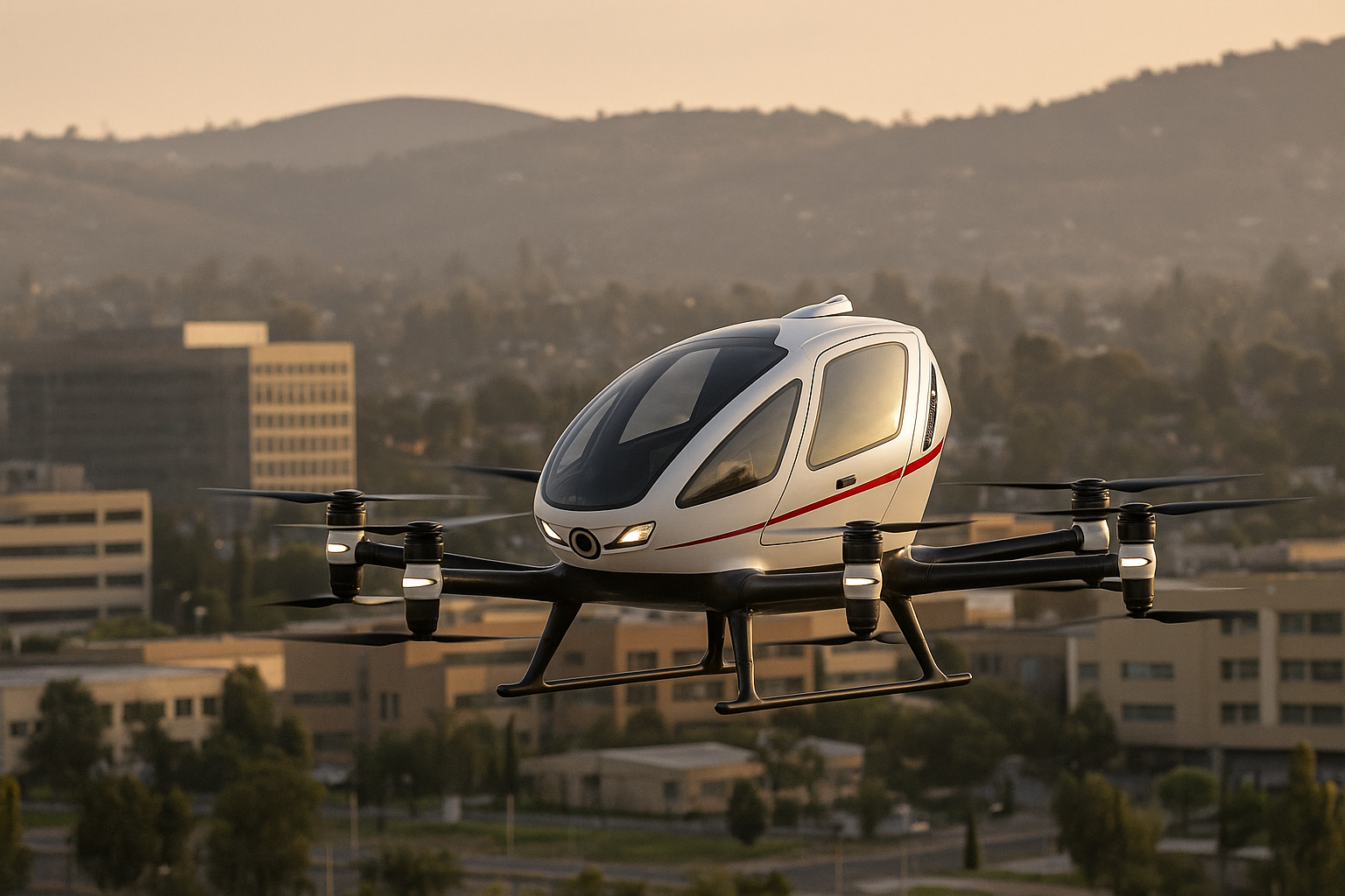Rwanda : premier taxi aérien autonome en Afrique