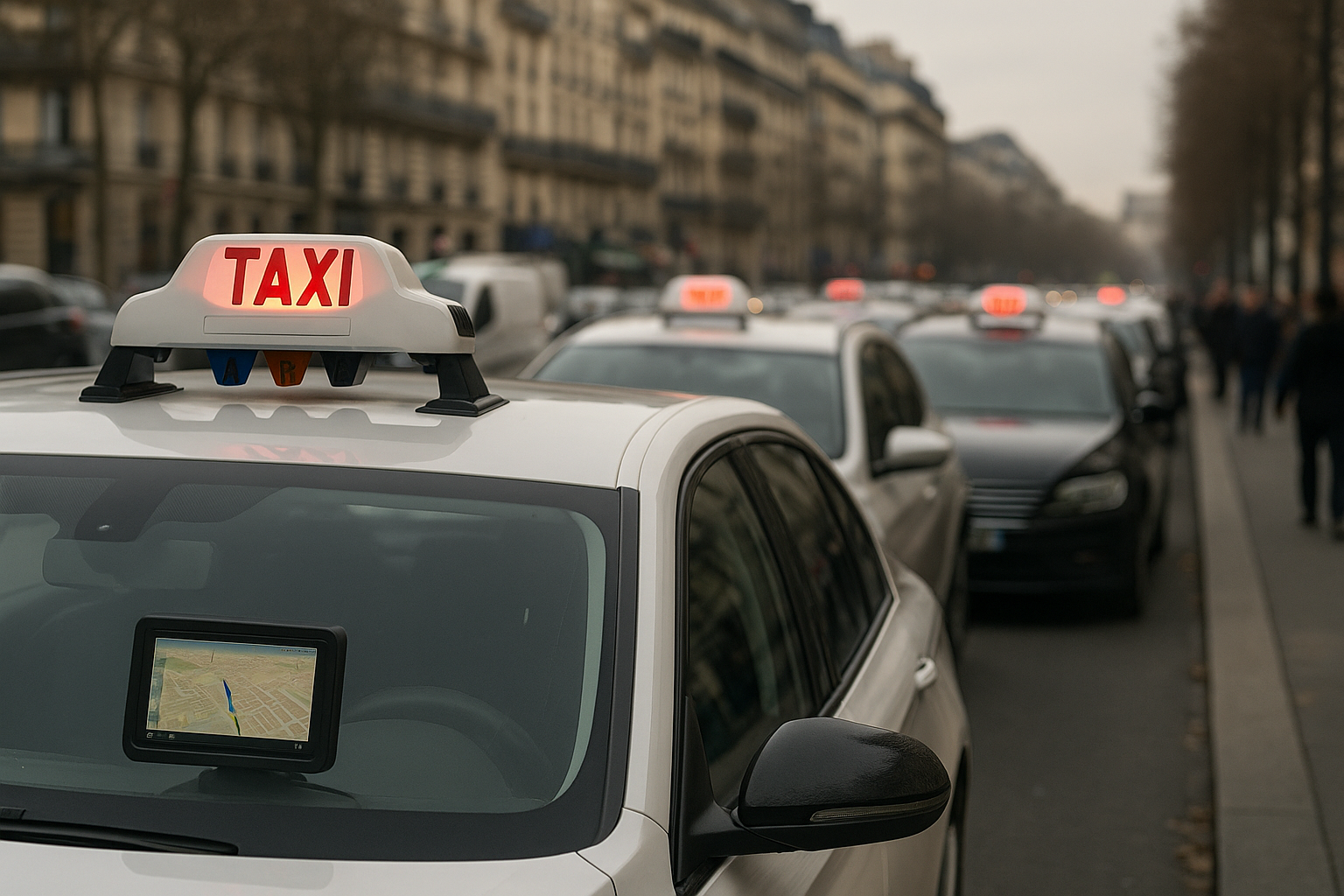 Taxis sous surveillance dès 2027