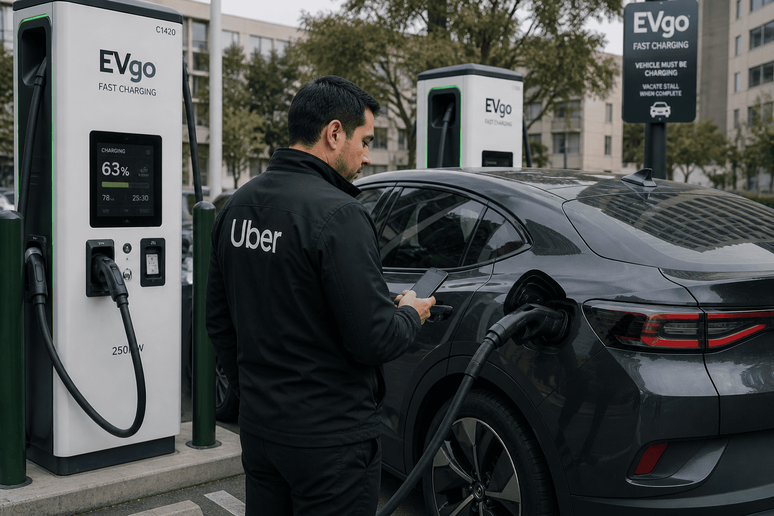 États-Unis — Uber se positionne sur la recharge des voitures électriques