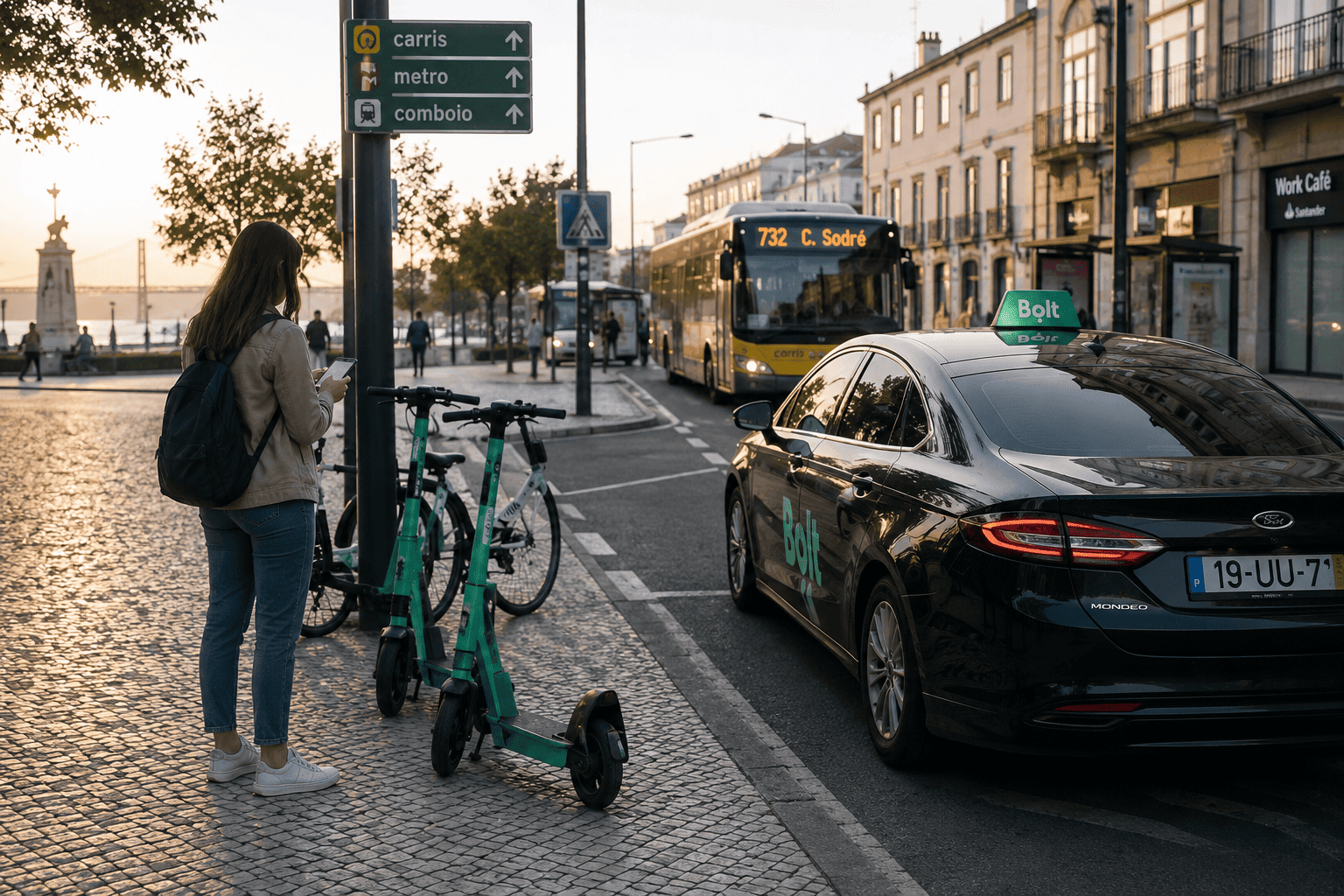 Portugal — Bolt analyse les nouveaux rythmes de mobilité en Europe