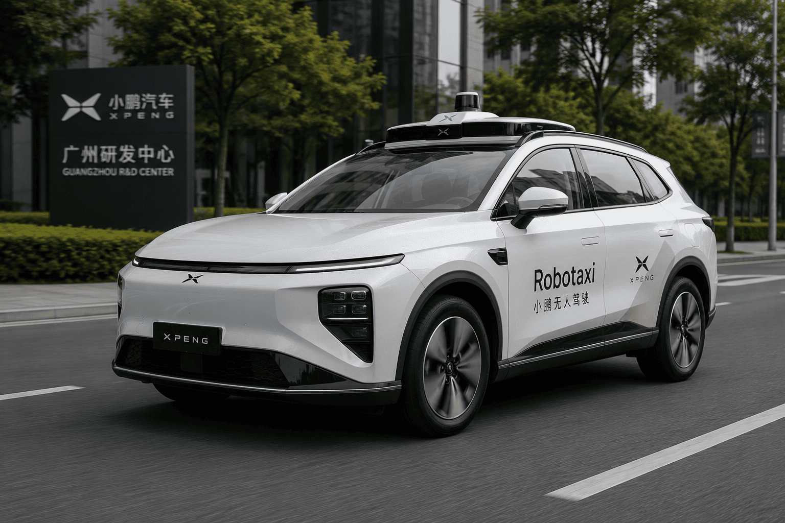 Chine — Xpeng lance la production de son premier robotaxi autonome