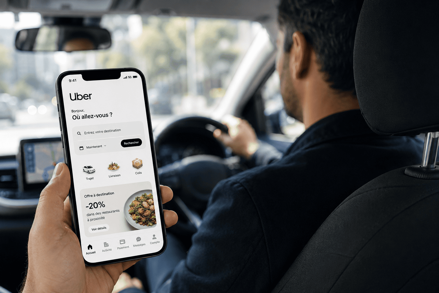 Uber Advertising veut transformer chaque trajet en opportunité marketing