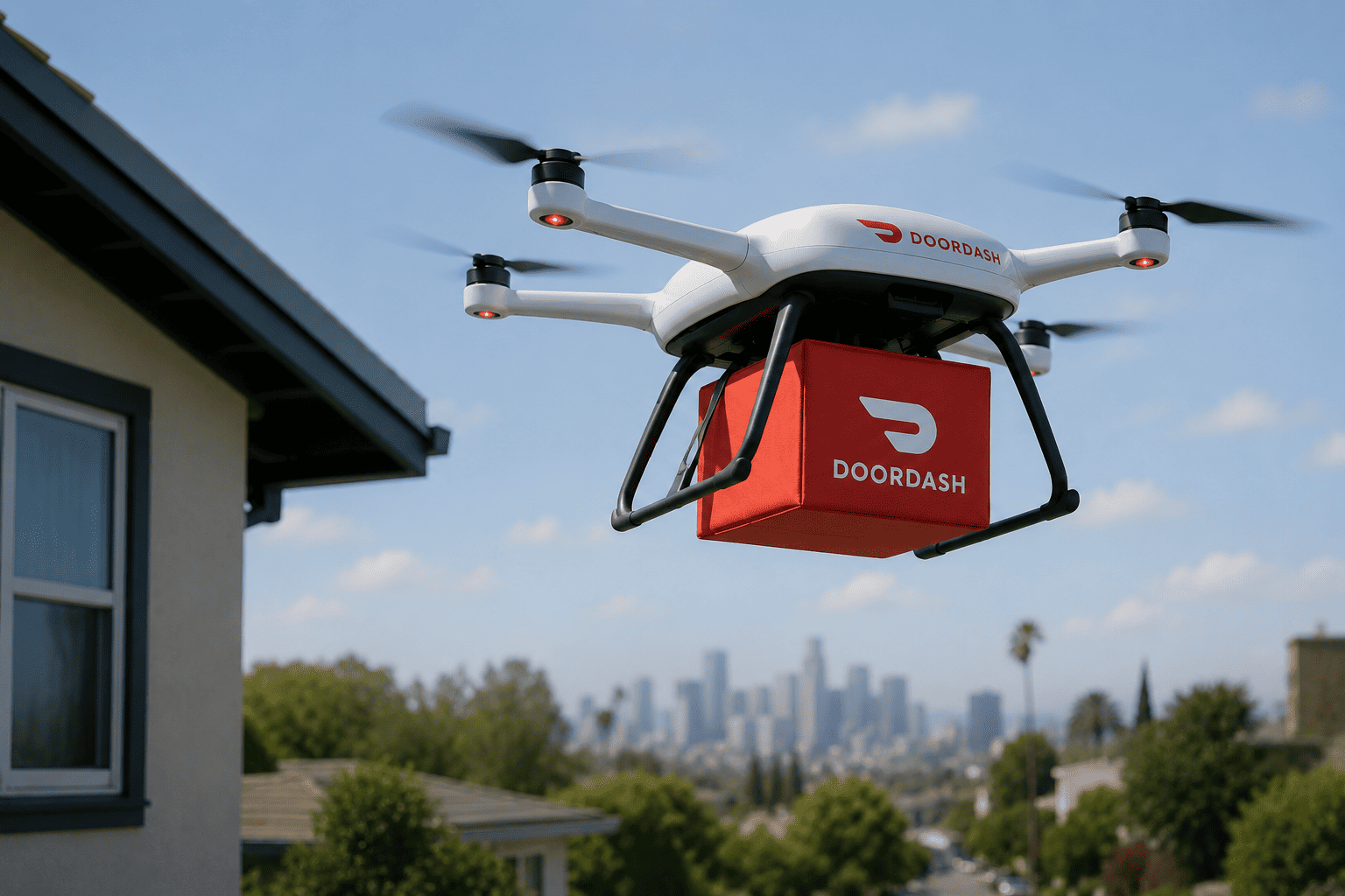 DoorDash lance son propre service de livraison par drone aux États-Unis