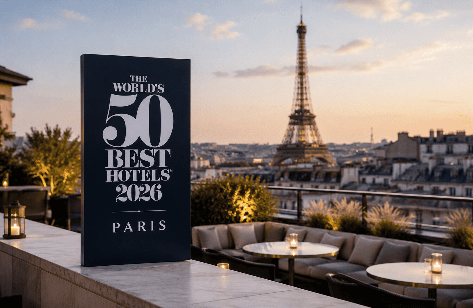 France : le classement des 50 meilleurs hôtels du monde s’installe à Paris