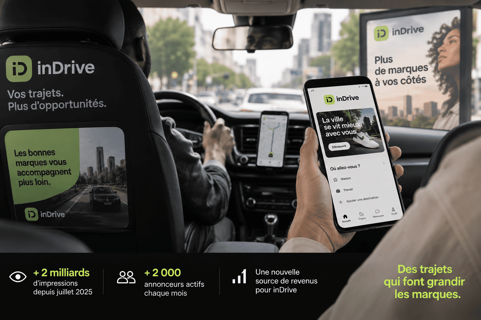 Monde : inDrive se diversifie au-delà du VTC