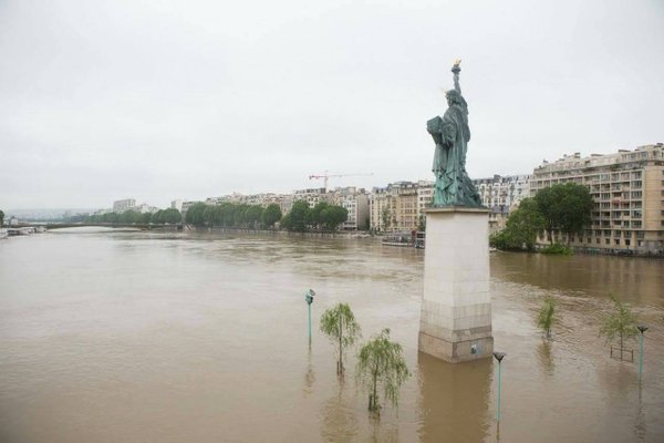 Simulation 3D d'une inondation centennale à Paris