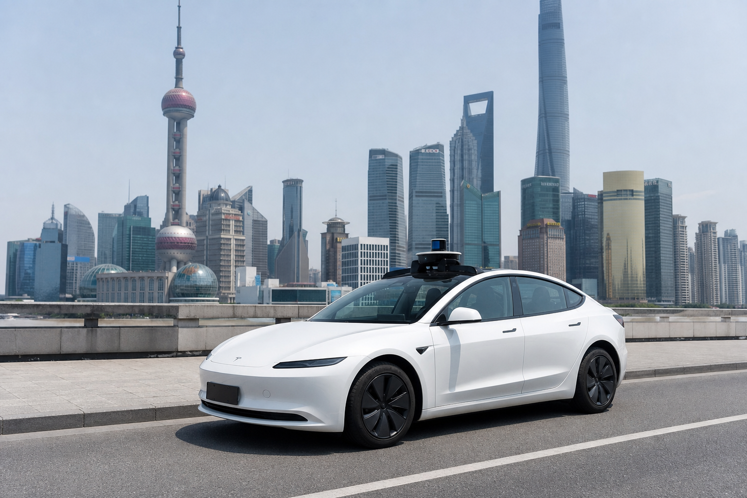 Chine : Tesla se prépare au lancement de son service de robotaxi