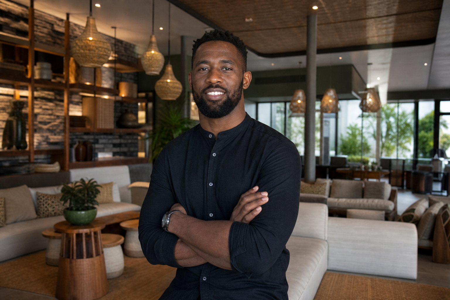 Afrique du Sud : Siya Kolisi s'implique dans l'hôtellerie