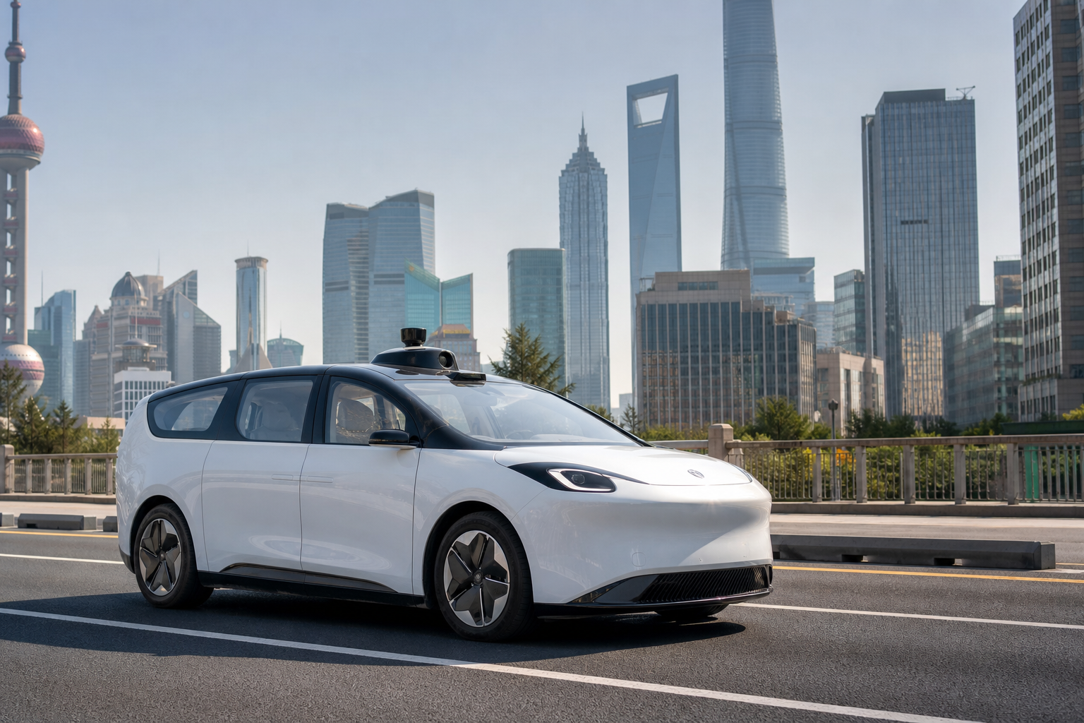 Chine : lancement du premier prototype d'robotaxi développé localement