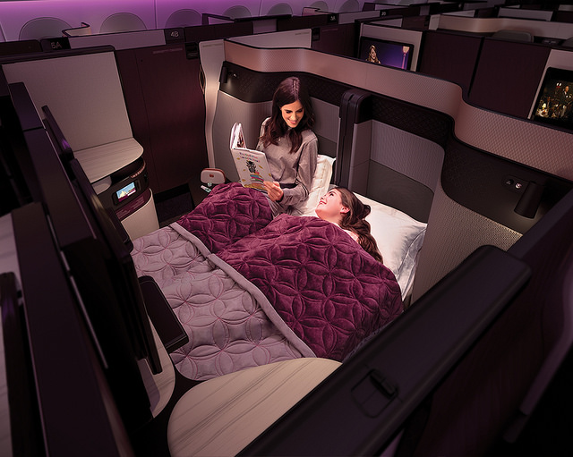 QSuite de Qatar Airways : découvrez des suites privées personnalisables pour le voyage en Classe Affaires