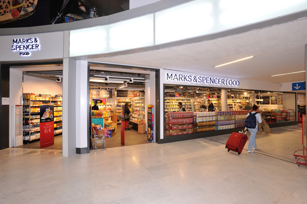Le 1er Marks & Spencer Food en aéroport ouvre à Paris-CDG