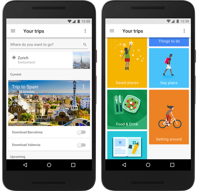 L'application Google Trips vous aide à organiser votre voyage