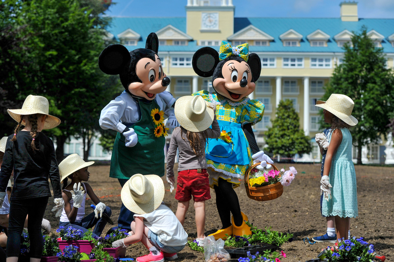 Disneyland Paris inaugure son premier Jardin Hollandais