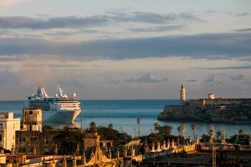 Voyage inaugural de l'Empress of the Seas à Cuba