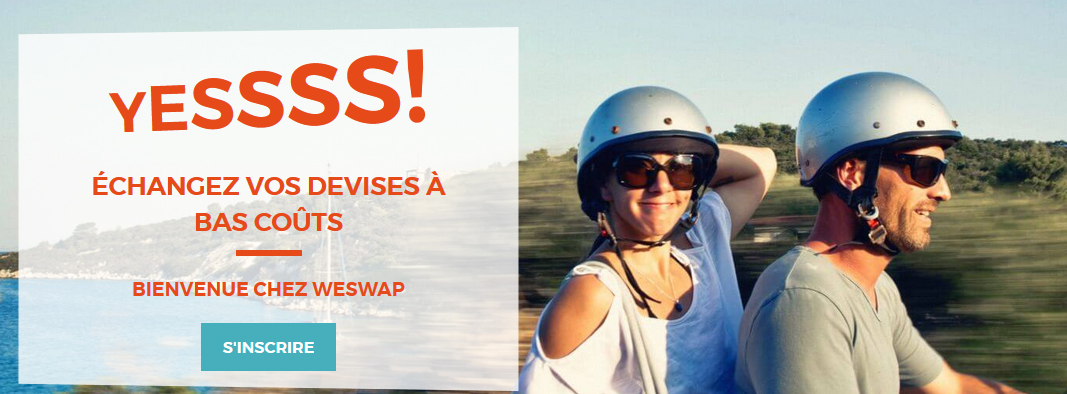 WeSwap permet entre voyageurs l'échange de devises en peer-to-peer