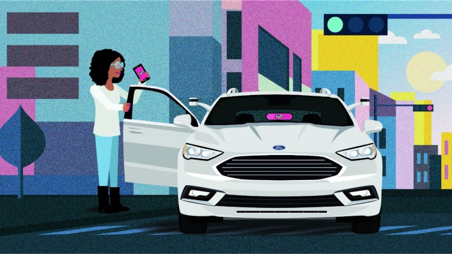 Véhicules autonomes : Ford s'associe à Lyft aux États-Unis