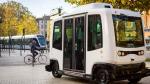 Une navette autonome dans les rues de Sens