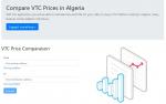 Un comparateur de prix des applications VTC en Algérie