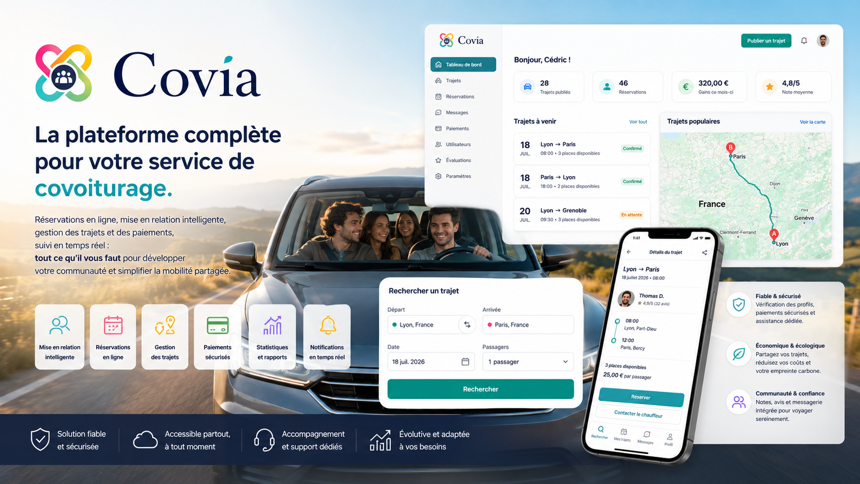 Covia – Covoiturage