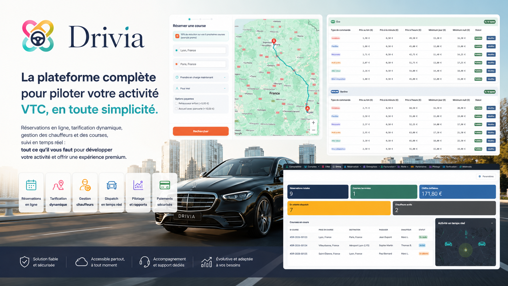 Drivia – VTC et taxi